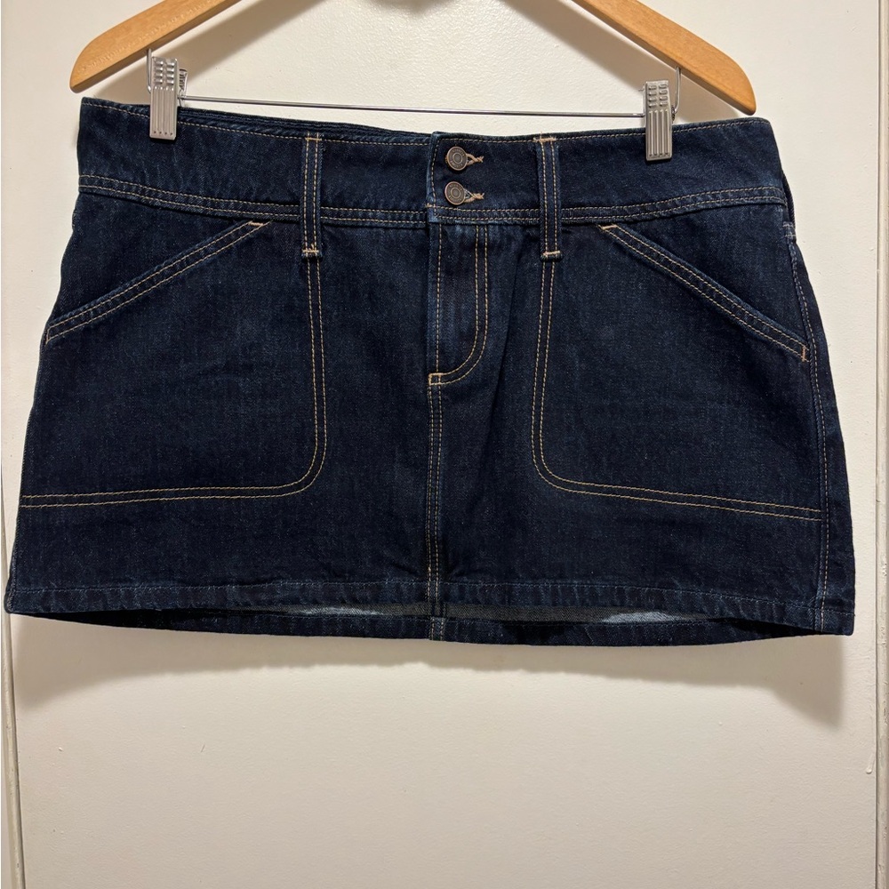 Hollister Indigo Denim Skirt